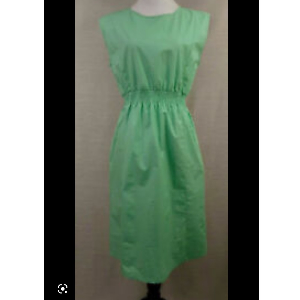 ModCloth Cotton Green Vintage-inspired Dress